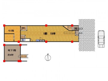 原ビル1階貸し店舗