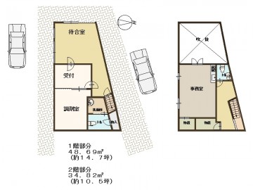 烏ヶ辻2丁目店舗付き住宅